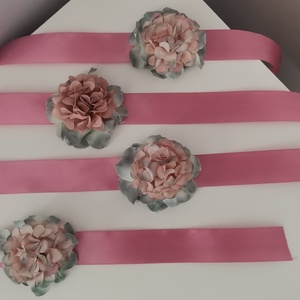 Kardísz - halvány színekkel - esküvő - ékszer - karkötő & csuklódísz - Meska.hu