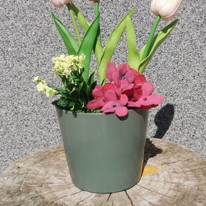 Tulipános asztaldísz , Otthon & Életmód, Dekoráció, Asztal és polc dekoráció, Asztaldísz, , MESKA