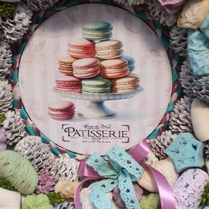 Macaron ajtódísz - Meska.hu