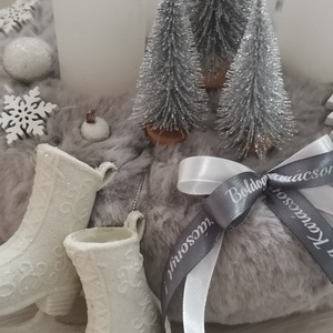 Jégkoris adventi koszorú - karácsony - adventi díszek - adventi koszorú - Meska.hu