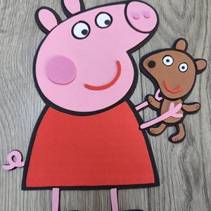 Mesés kismalac névtábla - egyedi névre szóló falidekoráció �  - baba - mama - babaszoba dekoráció - babanév dekoráció - Meska.hu