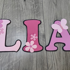 Mesés kismalac névtábla - egyedi névre szóló falidekoráció �  - baba - mama - babaszoba dekoráció - babanév dekoráció - Meska.hu