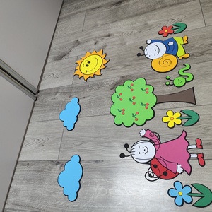 � Vidám Bogárkák és Napocska � Egyedi Gyerekszoba Falidekoráció Szett � - baba - mama - babaszoba dekoráció - gyerekszoba falmatrica - Meska.hu