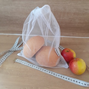 Átlátszó bevásárlózsák - bevásárló szatyor, vászon zsák, öko zacskó, gyümölcsös, zöldséges - táska & tok - bevásárlás & shopper táska - zöldség/gyümölcs zsák - Meska.hu