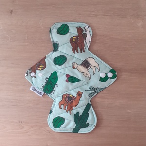 Egészségügyi betét 26cm bambusz mag, vékony - láma - szépségápolás - intim higiénia - intimbetét - Meska.hu