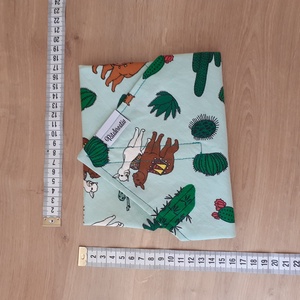 Újraszalvéta, vízhatlan örökszalvéta, szendvics csomagoló - láma - snackbag -  - Meska.hu