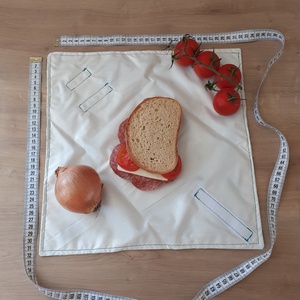 Újraszalvéta, vízhatlan örökszalvéta, szendvics csomagoló - láma - snackbag -  - Meska.hu