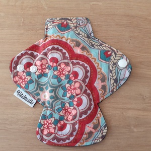 Egészségügyi betét 18cm bambusz mag, vékony - mandala - szépségápolás - intim higiénia - intimbetét - Meska.hu