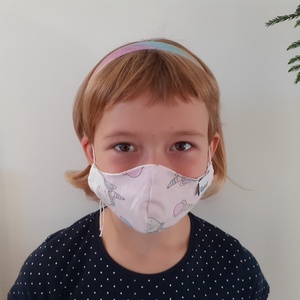 Állítható maszk, női és tini méret - levendula - női - női - Meska.hu
