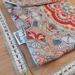 Uzsonnástasak, vízhatlan szendvics csomagoló - mandala - snackbag újratasak, vízálló tok, wetbag, betéttartó - szendvics csomagoló - szendvics csomagoló - Meska.hu