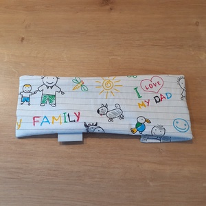 Evőeszköztartó, fogkefetartó, szívószáltartó Anya rajzoltam! - táska & tok - uzsonna- & ebéd tartó - evőeszköz tartó - Meska.hu