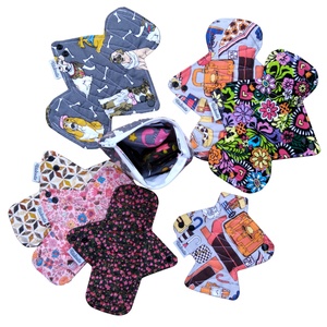 Emma mosható betét csomag normál és erős vérzéshez meglepetés mintával - szépségápolás - intim higiénia - intimbetét - Meska.hu