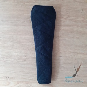 Fekete tanga mosható betét 18cm - tisztasági - szépségápolás - intim higiénia - tisztasági betét - Meska.hu