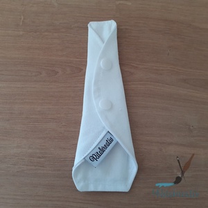 Fehér tanga mosható betét 18cm - tisztasági - szépségápolás - intim higiénia - tisztasági betét - Meska.hu