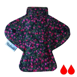 10db 18cm eü mosható betét meglepetés mintával  - szépségápolás - intim higiénia - intimbetét - Meska.hu