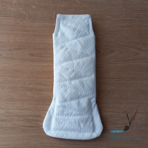 Fehér tisztasági mosható betét 16cm - szépségápolás - intim higiénia - tisztasági betét - Meska.hu