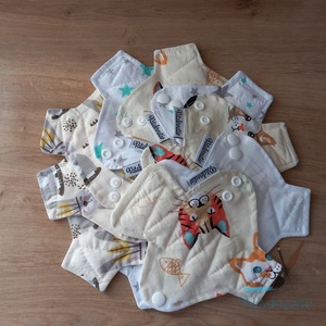 10db 16cm mosható tisztasági betét meglepetés mintával - szépségápolás - intim higiénia - tisztasági betét - Meska.hu