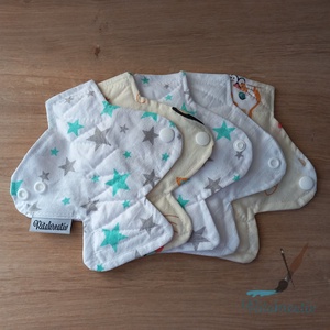 5db 16cm mosható tisztasági betét meglepetés mintával - szépségápolás - intim higiénia - tisztasági betét - Meska.hu