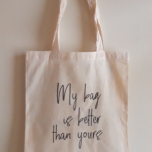 Akció féláron - Designer vászon szatyor - táska & tok - bevásárlás & shopper táska - shopper, textiltáska, szatyor - Meska.hu