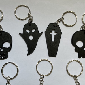 Halloween kulcstartók - művészet - makett, modell - Meska.hu