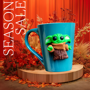 Star Wars Baby Yoda bögre - kézműves termék - otthon & életmód - konyhafelszerelés, tálalás - tálalás - bögre & csésze - Meska.hu