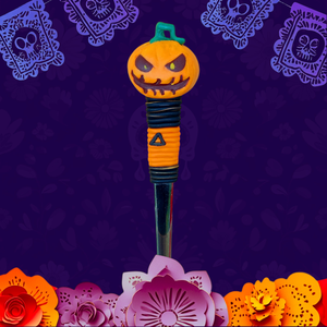 Helloween tök (Punk) hosszú nyelű kanál - kézműves termék - Meska.hu