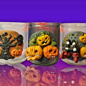 Boszi és a Tökök - HELLOWEEN mécses - kézműves termék - otthon & életmód - dekoráció - halloween - halloweeni dekoráció - Meska.hu