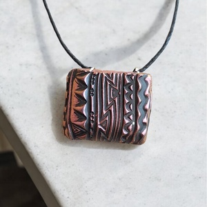 Aromanyaklánc / Rosegold tribal - ékszer - nyaklánc - medálos nyaklánc - Meska.hu