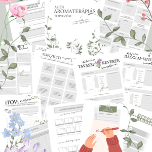 Aromaterápiás Tervező / töltsd le, nyomtasd ki / - művészet - grafika & illusztráció - digitális - Meska.hu