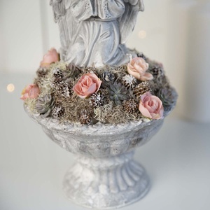 Angyalkás sírdísz kehely alakú kaspóban - otthon & életmód - vallás - temetkezési tárgy - sírdísz, kegyeleti dísz - Meska.hu Angyalkás sírdísz kehely alakú kaspóban - otthon & életmód - vallás - temetkezési tárgy - sírdísz, kegyeleti dísz - Meska.hu