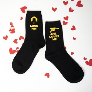 Galaktikus szerelem zokni - ruha & divat - cipő & papucs - zokni - Meska.hu