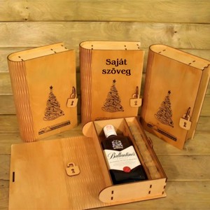 Névre szóló whisky doboz, Otthon & Életmód, Papír, írószer, Ajándékozás kellékei, Ajándékzsák, csomagolás, , MESKA