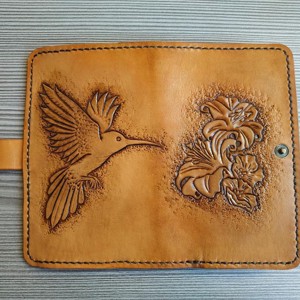 Virágos  kolibris pénztárca, Táska & Tok, Pénztárca & Más tok, Pénztárca, Női pénztárca, , MESKA