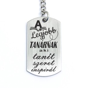 A legjobb tanár aki medálos kulcstartó - táska & tok - kulcstartó & táskadísz - kulcstartó - Meska.hu