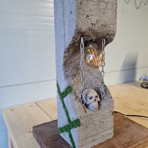 Beton lámpa 47, Otthon & Életmód, Lámpa, Asztali lámpa, , MESKA