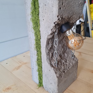Beton lámpa 37, Otthon & Életmód, Lámpa, Asztali lámpa, , MESKA
