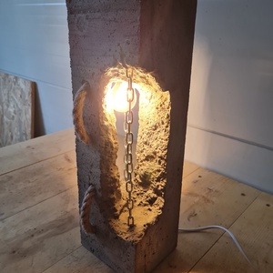 Beton lámpa 235 - diy (csináld magad) - egységcsomag - Meska.hu