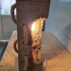 Beton lámpa 235 - diy (csináld magad) - egységcsomag - Meska.hu