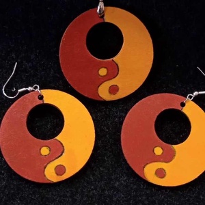 Egyensúly fülbevaló és medál szett - ékszer - ékszerszett - Meska.hu