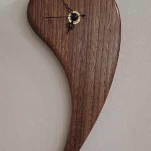 Dió Fali óra , Otthon & Életmód, Dekoráció, Fali és függő dekoráció, Falióra & óra, Famegmunkálás, MESKA