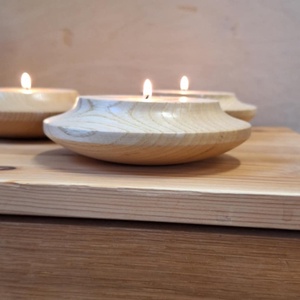 Kőrisfa esztergált mécsestartó 3 db-os szett  - otthon & életmód - gyertya, illat, aroma - mécses és mécsestartó - Meska.hu Kőrisfa esztergált mécsestartó 3 db-os szett  - otthon & életmód - gyertya, illat, aroma - mécses és mécsestartó - Meska.hu