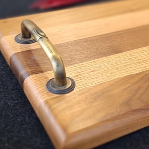 Dió - tölgy tálca fogantyúval, Otthon & Életmód, Konyhafelszerelés, tálalás, Tálalás, Tálca, Famegmunkálás, MESKA