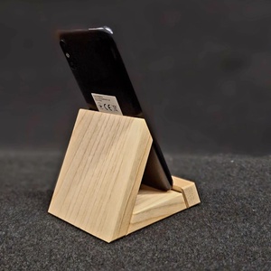 Kőris telefontartó kicsi - Meska.hu