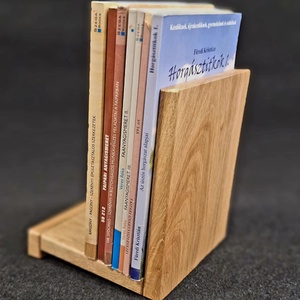 Tölgyfa könyvtámasz  - otthon & életmód - dekoráció - asztal és polc dekoráció - könyvtámasz - Meska.hu