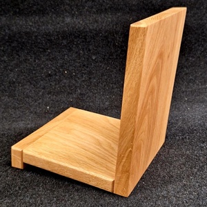 Tölgyfa könyvtámasz  - otthon & életmód - dekoráció - asztal és polc dekoráció - könyvtámasz - Meska.hu