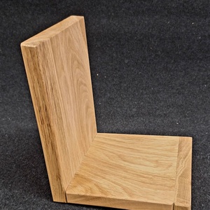 Tölgyfa könyvtámasz  - otthon & életmód - dekoráció - asztal és polc dekoráció - könyvtámasz - Meska.hu