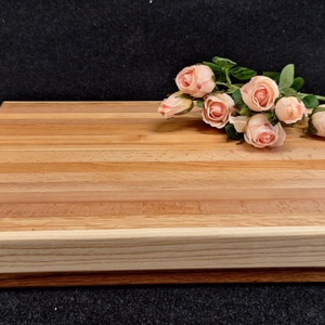 Sávos  vágódeszka  / sötét vegyes (Nagy) - otthon & életmód - konyhafelszerelés, tálalás - sütés, főzés - vágódeszka - Meska.hu