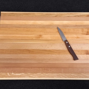 Sávos  vágódeszka  / sötét vegyes (Nagy) - otthon & életmód - konyhafelszerelés, tálalás - sütés, főzés - vágódeszka - Meska.hu