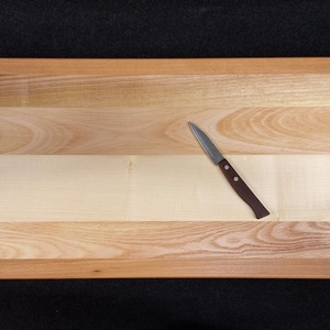 Juhar-bükk-dió vágódeszka (Nagy) - otthon & életmód - konyhafelszerelés, tálalás - sütés, főzés - vágódeszka - Meska.hu