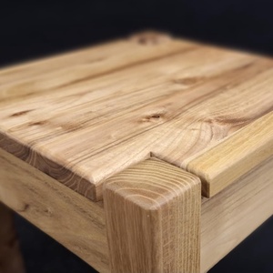 Rusztikus Akác kisszék  - baba - mama - babaszobabútor - gyerek szék, sámli - Meska.hu